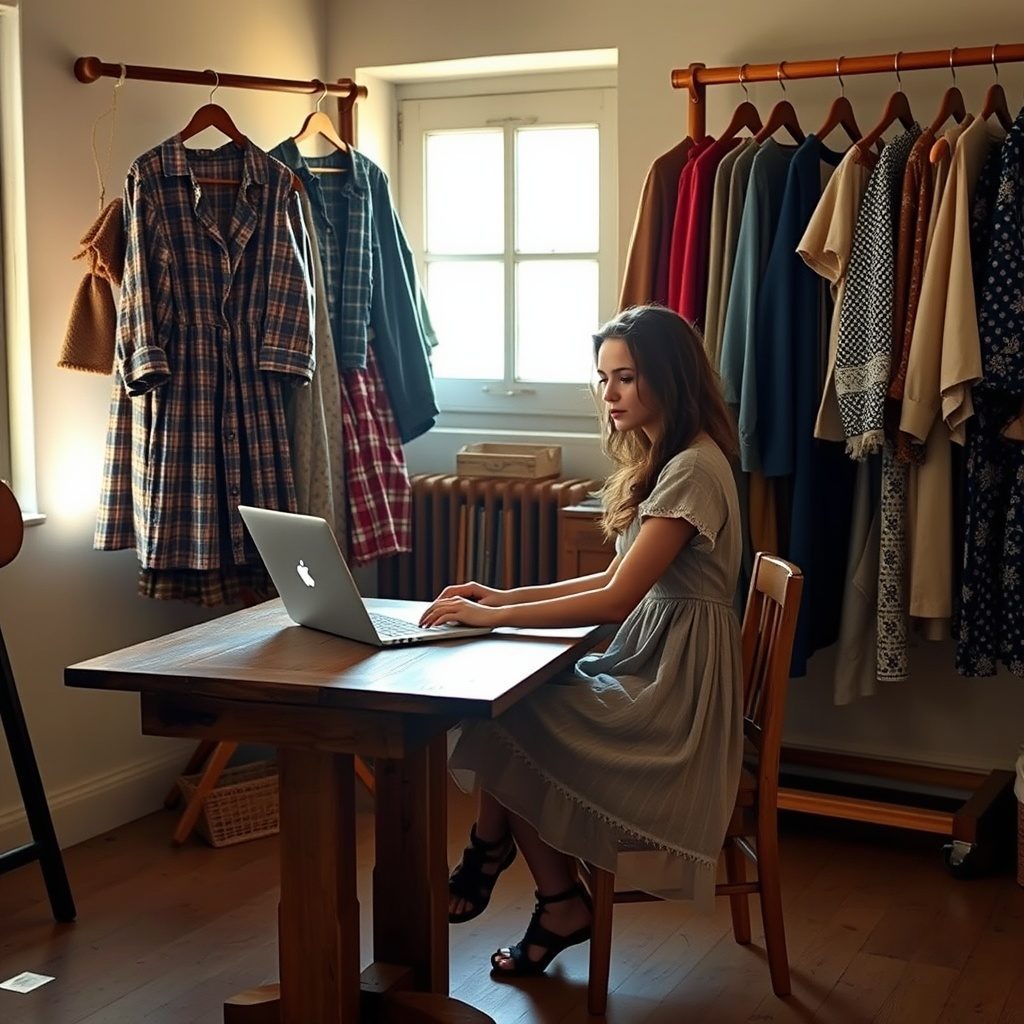Vintage clothing collection